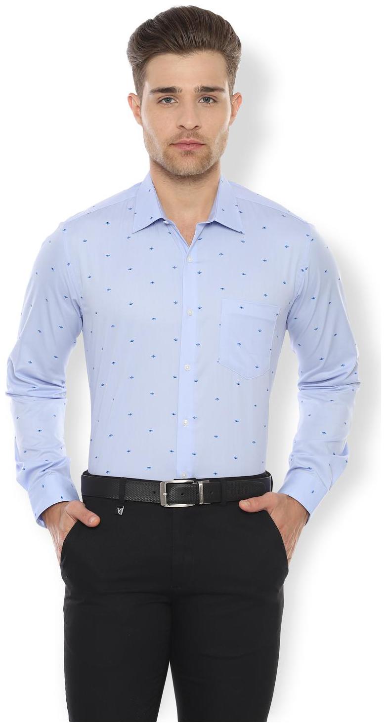 

Van Heusen Men Slim fit Formal Shirt - Blue