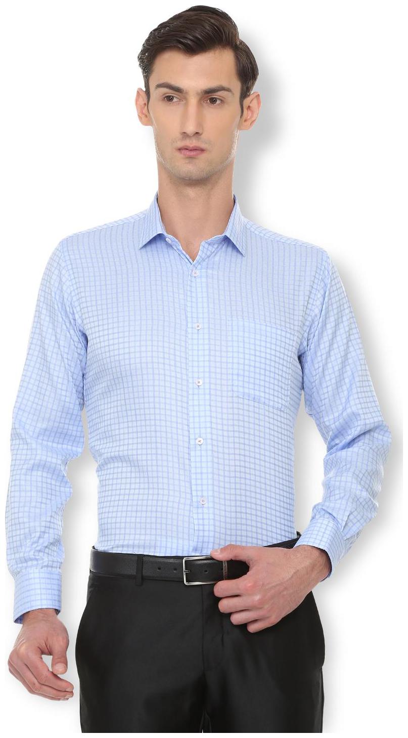 

Van Heusen Men Regular fit Formal Shirt - Blue