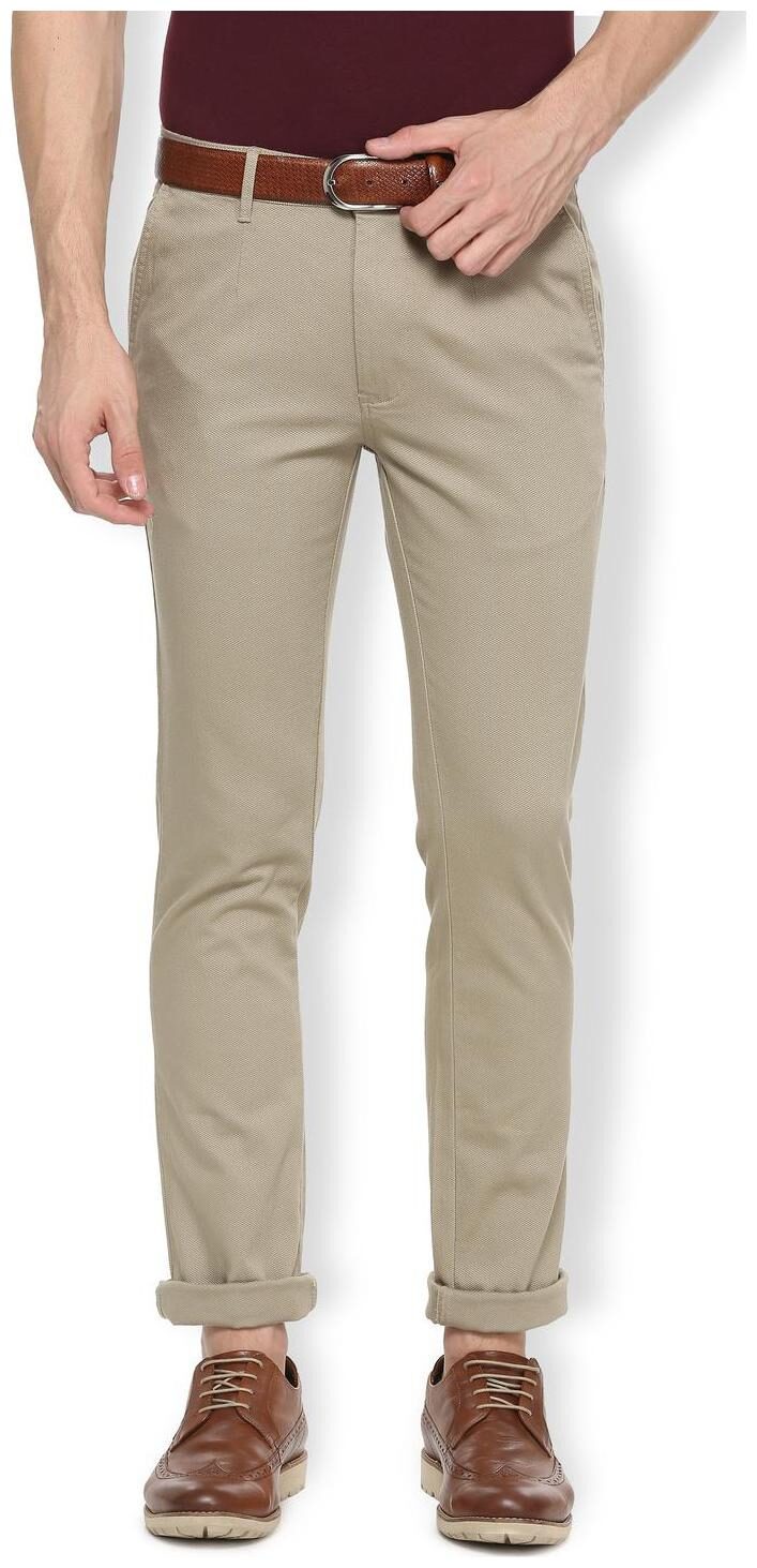

Van Heusen Beige Trousers