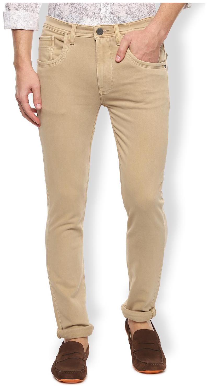 

Van Heusen Men Beige Skinny Fit Jeans