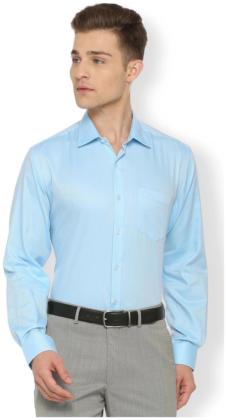 

Van Heusen Men Slim fit Formal Shirt - Blue