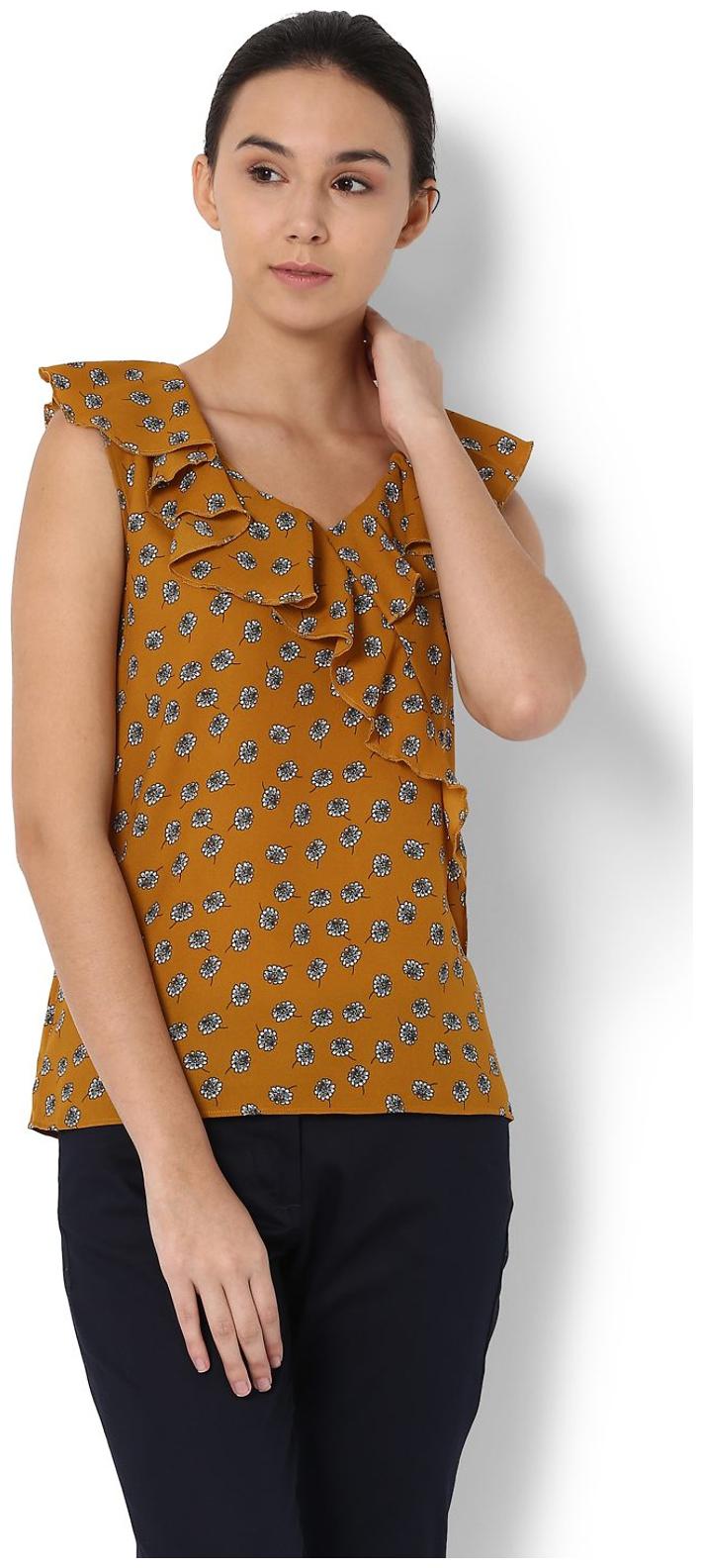 

Van Heusen Brown Top