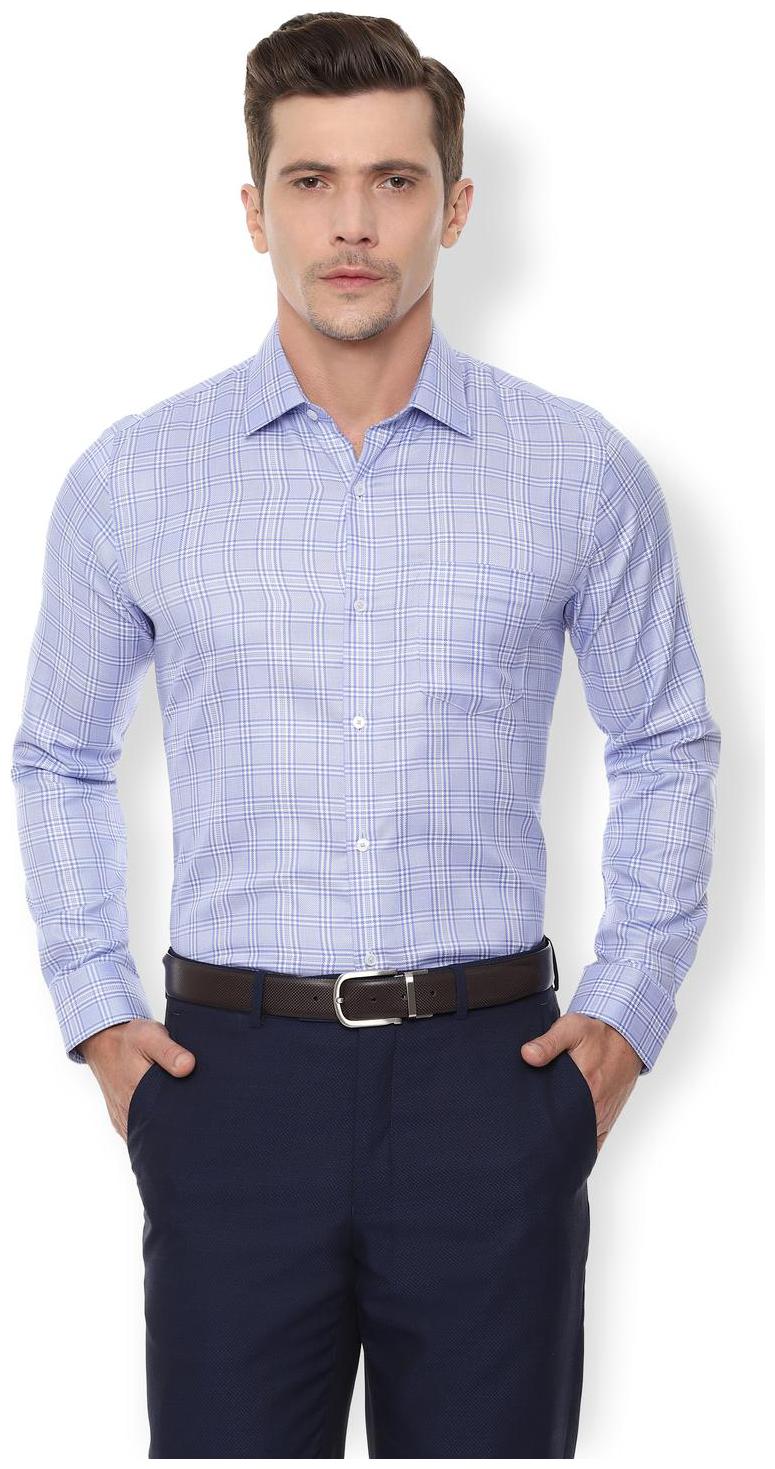 

Van Heusen Men Slim fit Formal Shirt - Blue