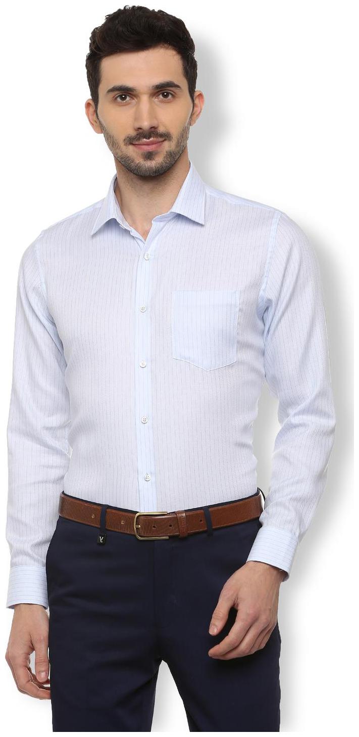 

Van Heusen Men Slim fit Formal Shirt - Blue