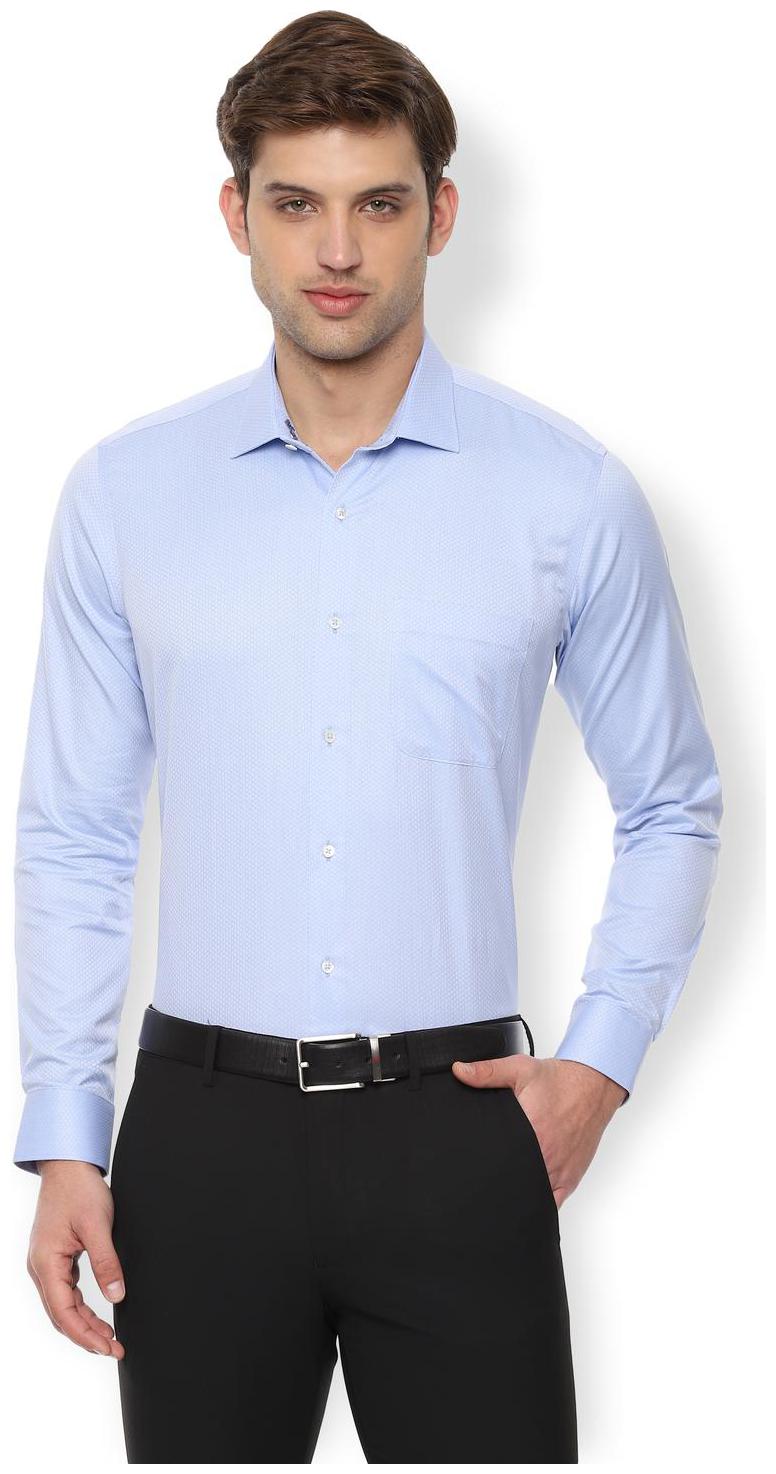

Van Heusen Men Slim fit Formal Shirt - Blue