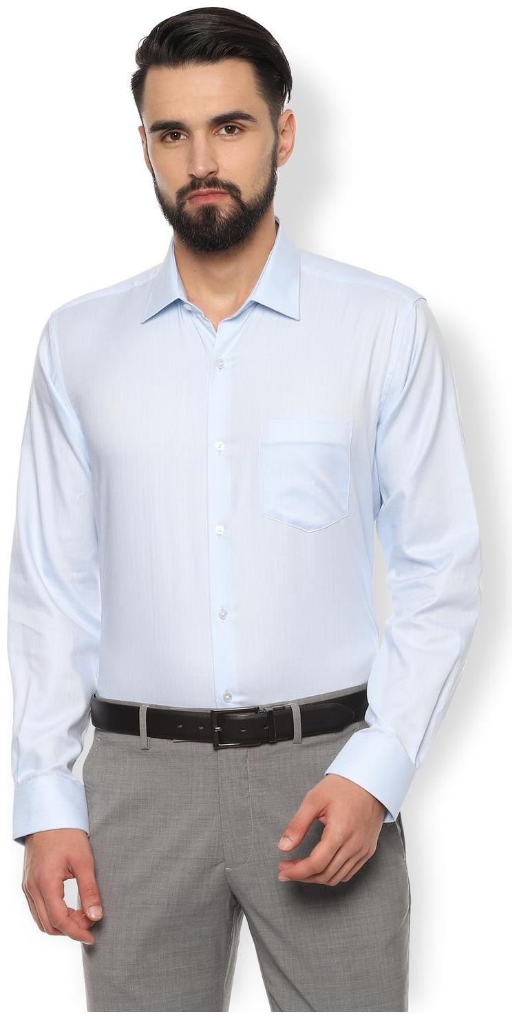 

Van Heusen Men Regular fit Formal Shirt - Blue
