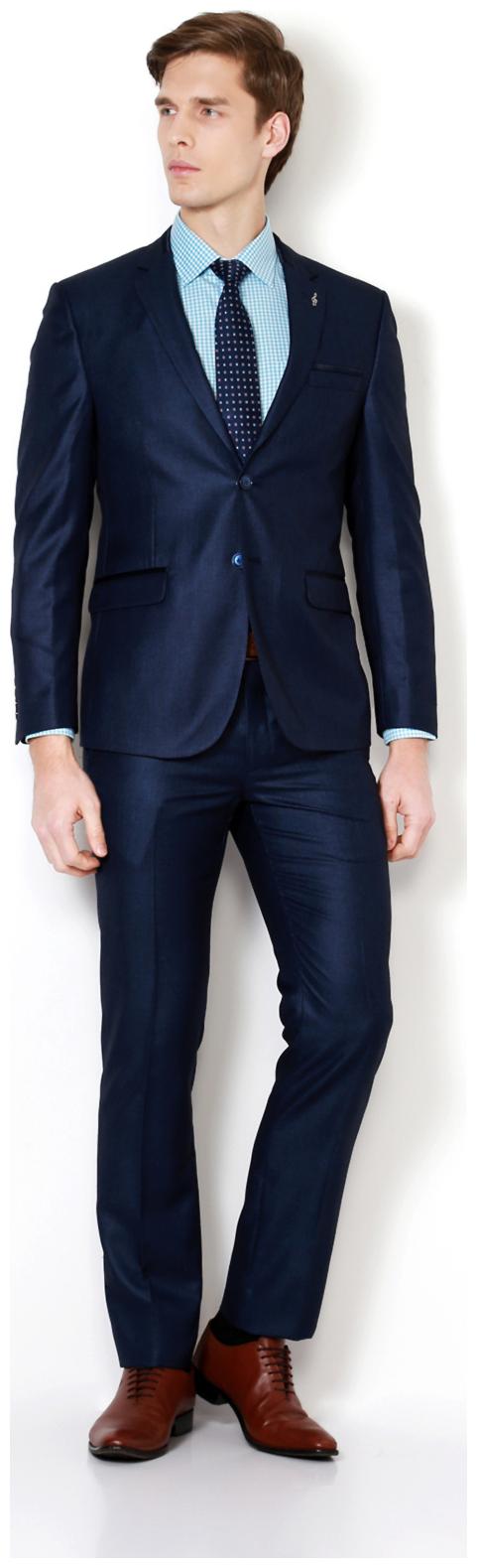 

Van Heusen Blue Two Piece Suit