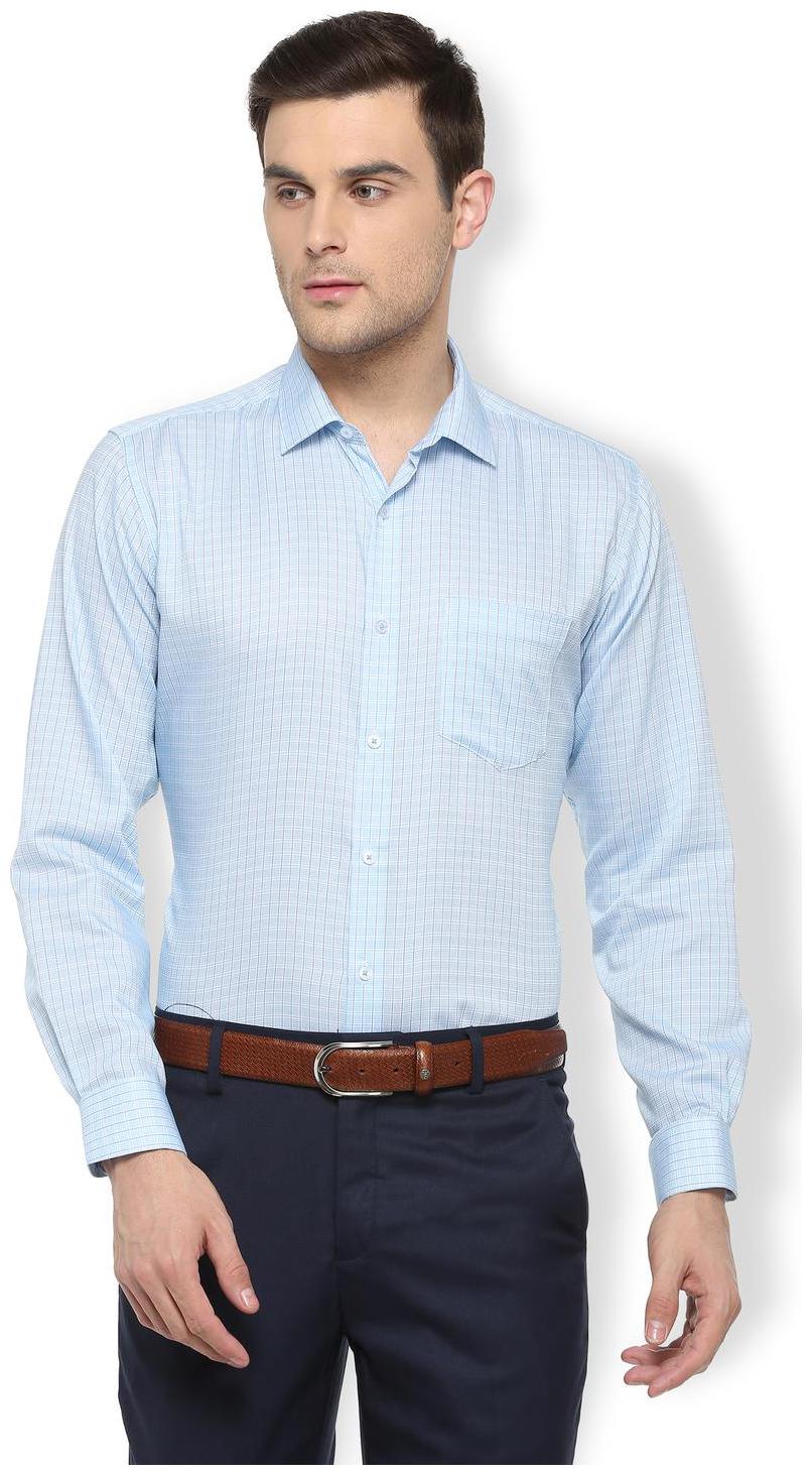 

Van Heusen Men Regular fit Formal Shirt - Blue