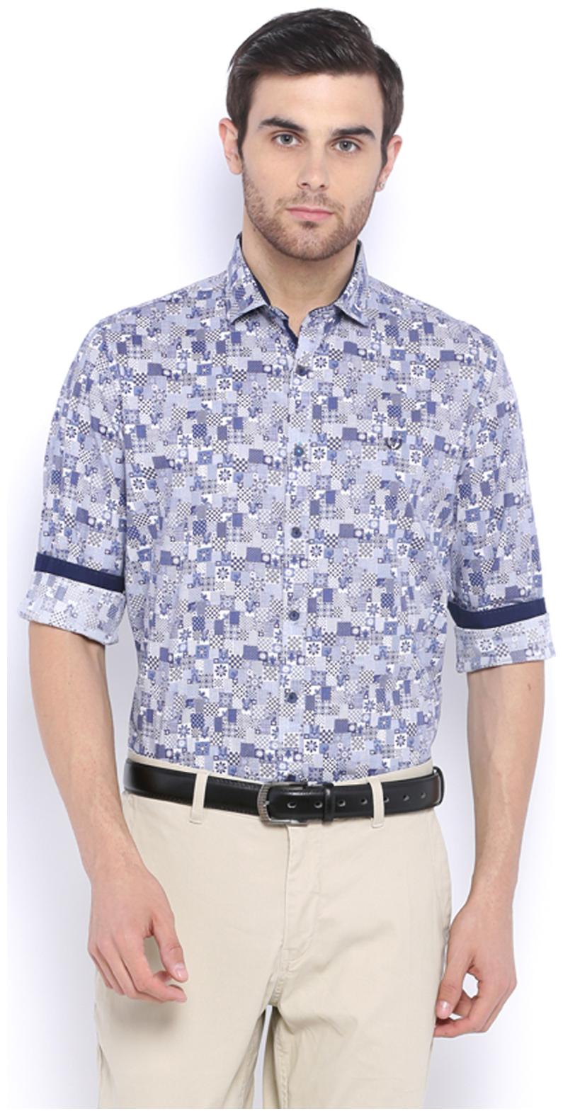 

Van Heusen Men Slim fit Formal Shirt - White