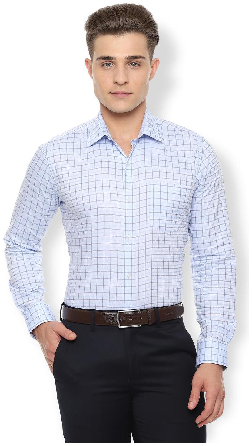 

Van Heusen Men Slim fit Formal Shirt - Blue