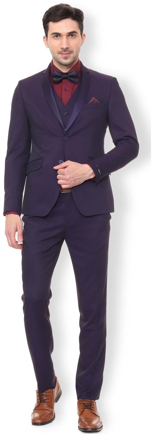 

Van Heusen Blue Three Piece Suit