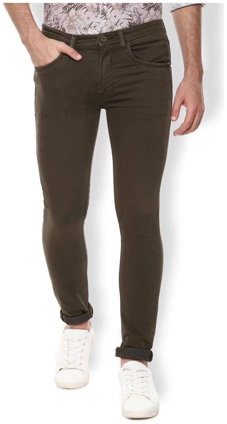 

Van Heusen Men Brown Skinny Fit Jeans
