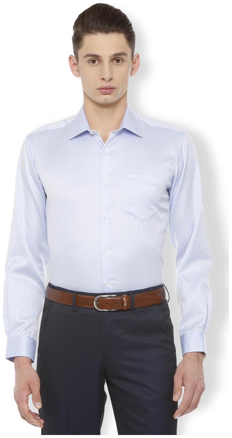 

Van Heusen Men Regular fit Formal Shirt - Blue