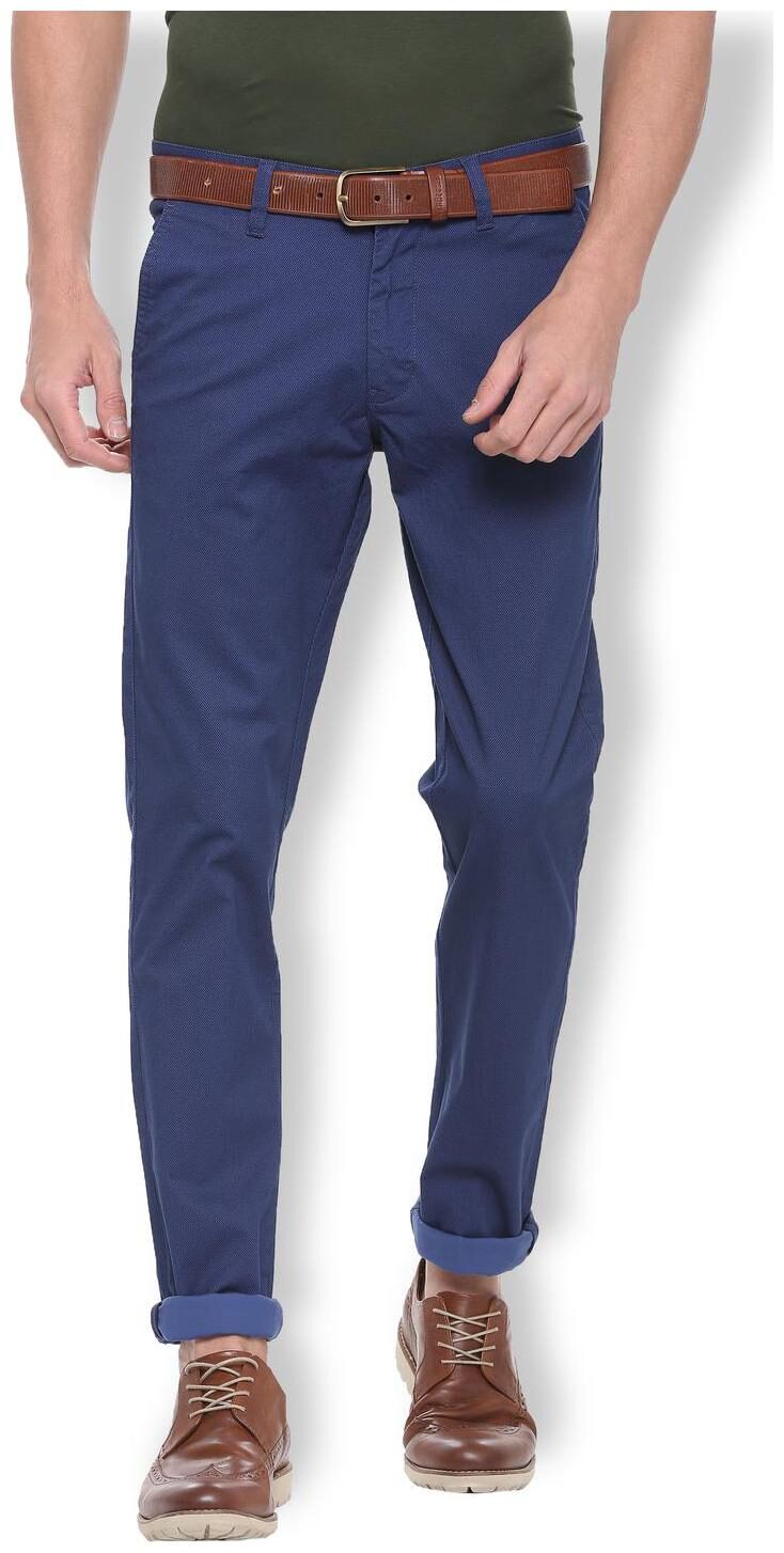 

Van Heusen Blue Trousers