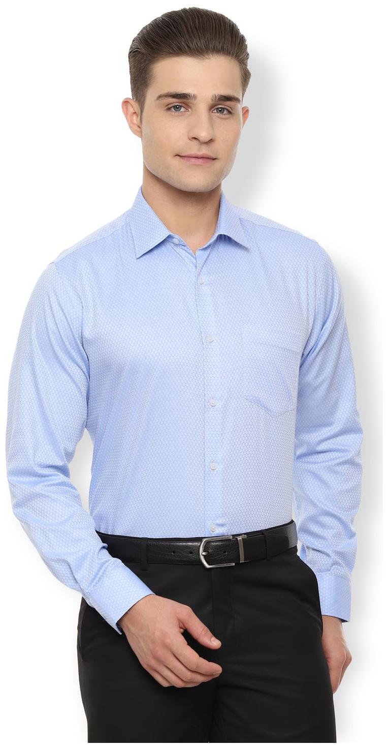 

Van Heusen Men Regular fit Formal Shirt - Blue