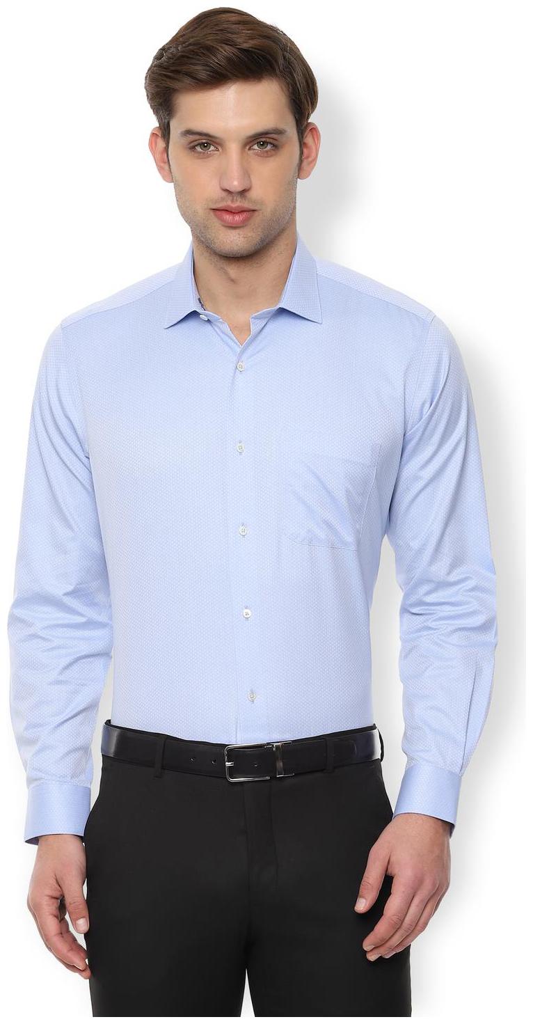 

Van Heusen Men Regular fit Formal Shirt - Blue
