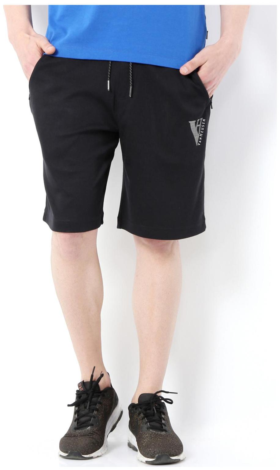 

Van Heusen Men Black Regular Fit Regular Shorts