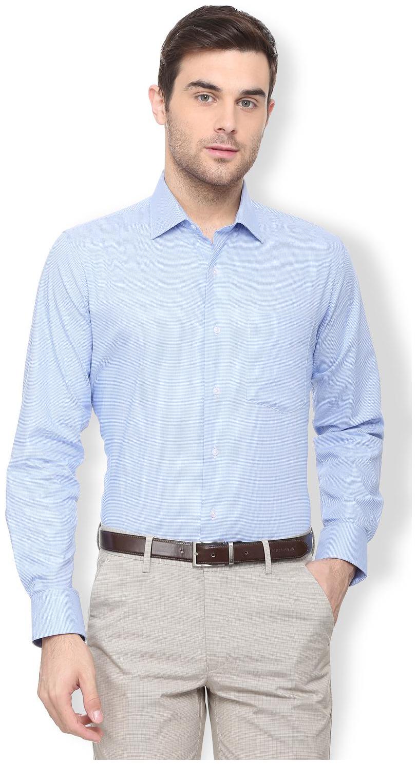 

Van Heusen Men Slim fit Formal Shirt - Blue