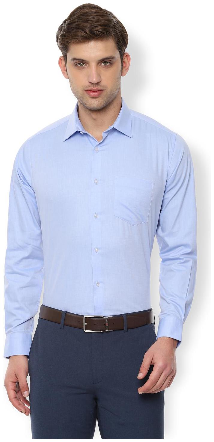 

Van Heusen Men Regular fit Formal Shirt - Blue