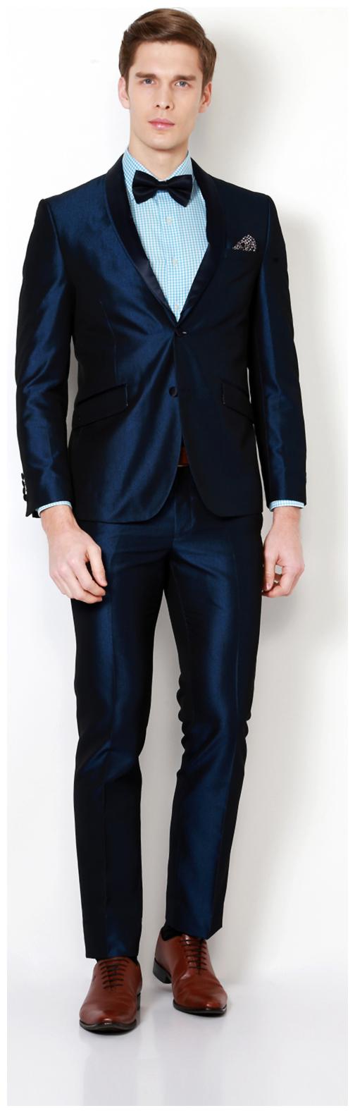 

Van Heusen Blue Two Piece Suit