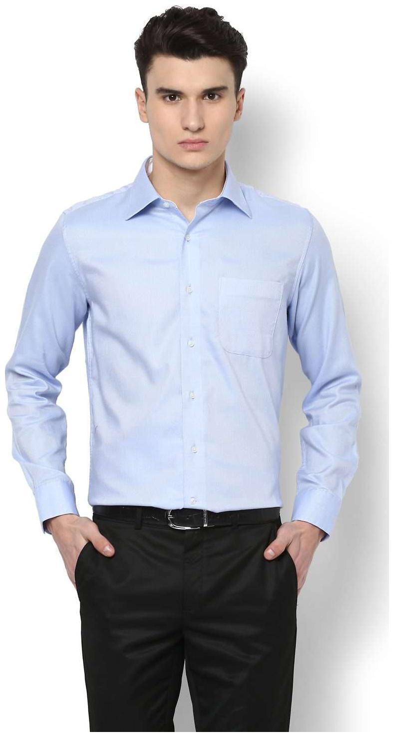

Van Heusen Men Slim fit Formal Shirt - Blue