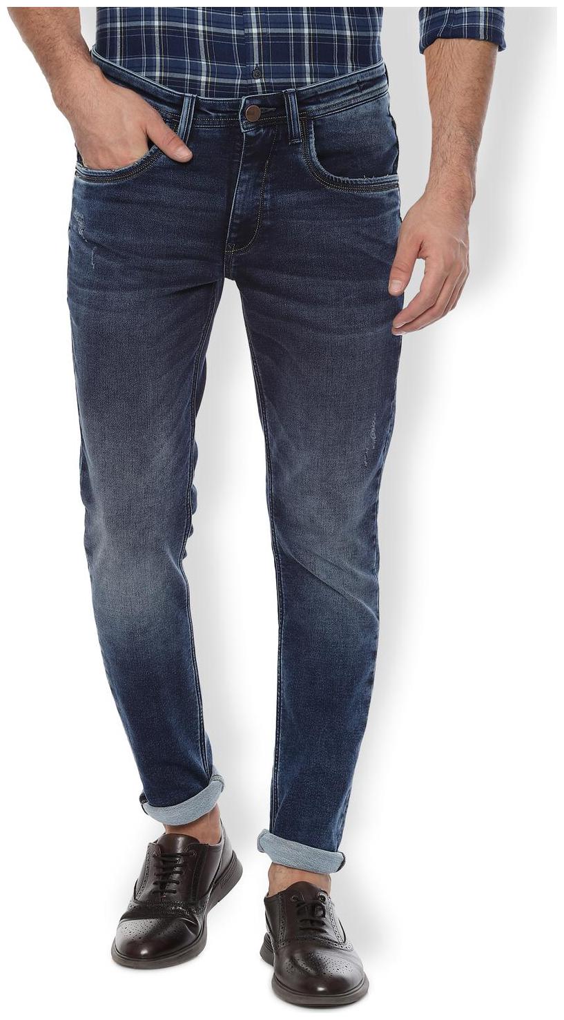 

Van Heusen Men Navy Blue Slim Fit Jeans