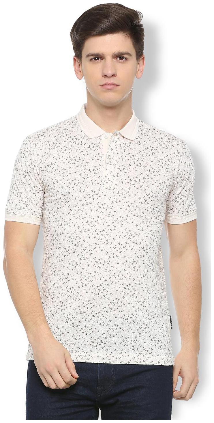 

Van Heusen Men Beige Regular fit Cotton Polo collar T-Shirt - Pack Of 1