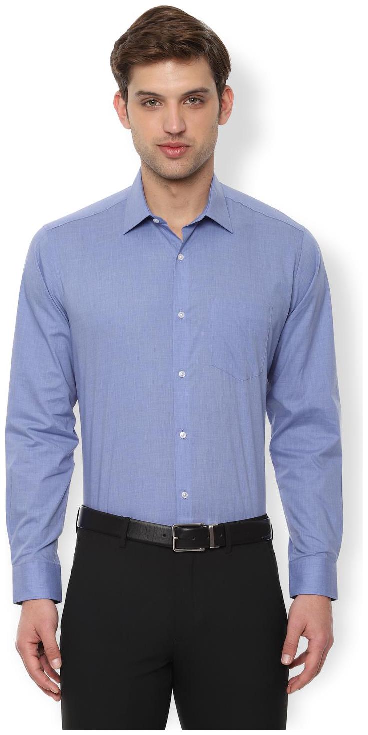 

Van Heusen Men Regular fit Formal Shirt - Blue