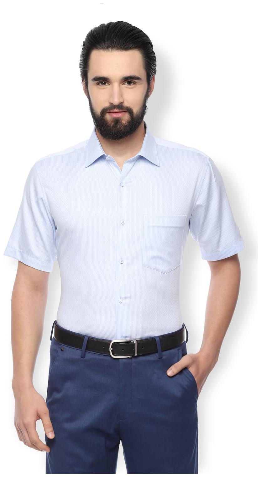

Van Heusen Men Regular fit Formal Shirt - Blue