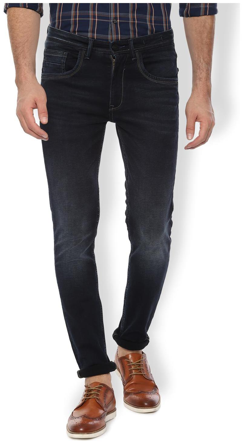 

Van Heusen Men Navy Blue Slim Fit Jeans