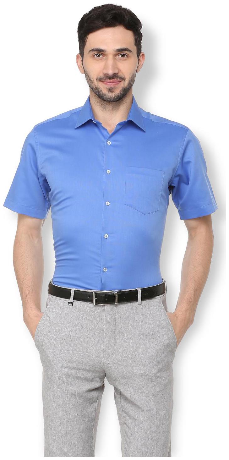 

Van Heusen Men Regular fit Formal Shirt - Blue