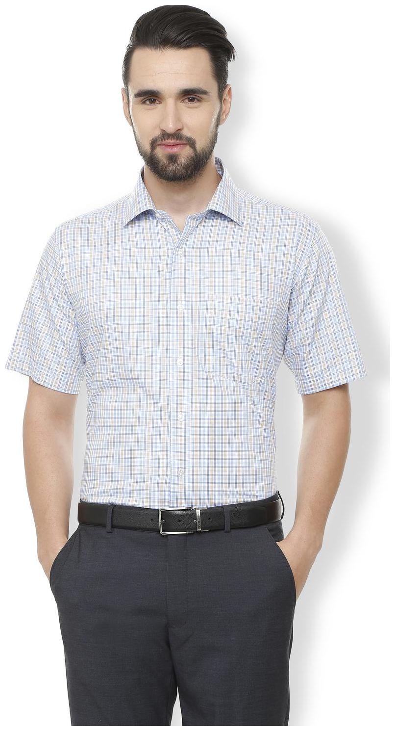

Van Heusen Men Regular fit Formal Shirt - Blue