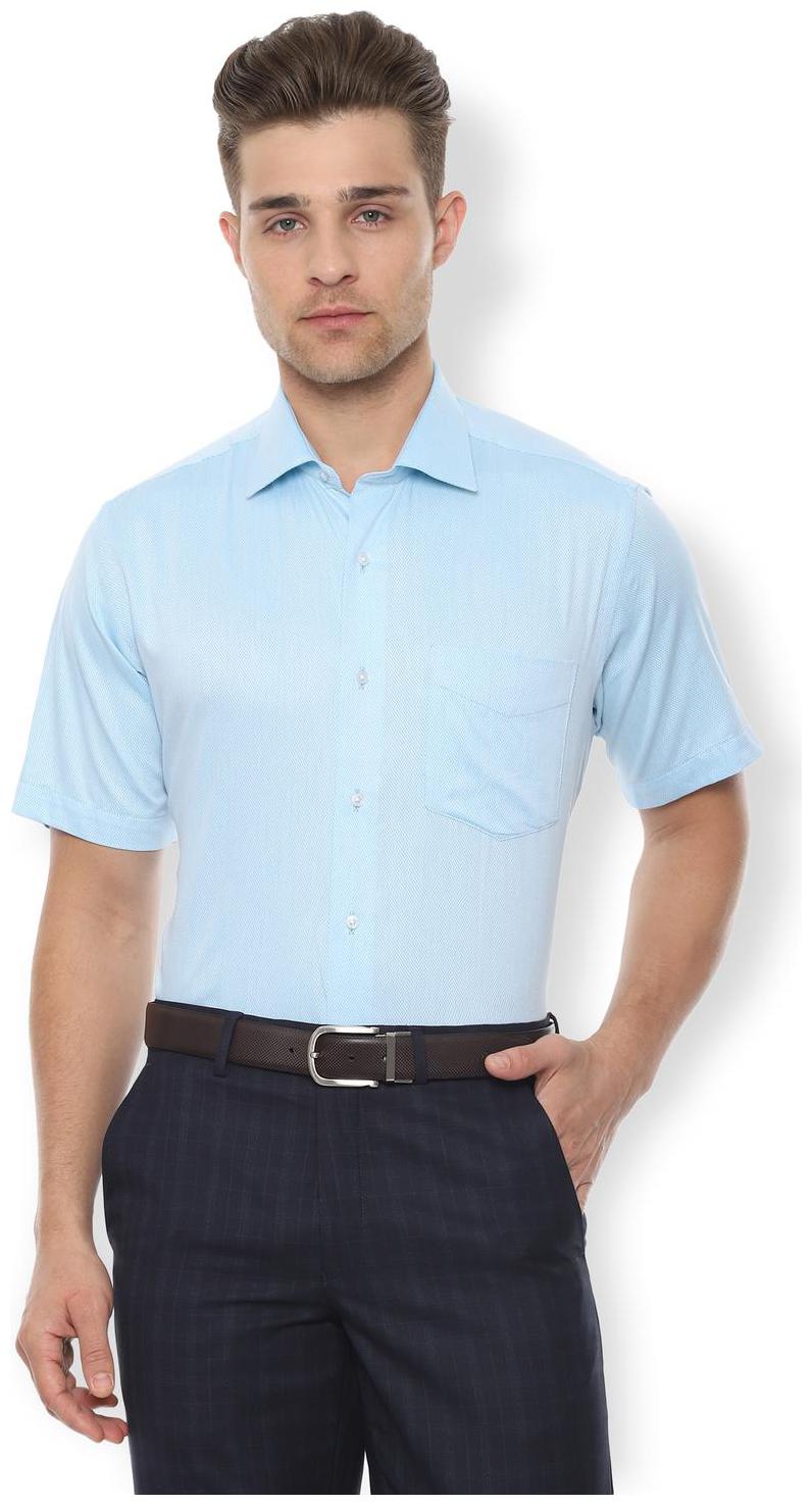 

Van Heusen Men Regular fit Formal Shirt - Blue