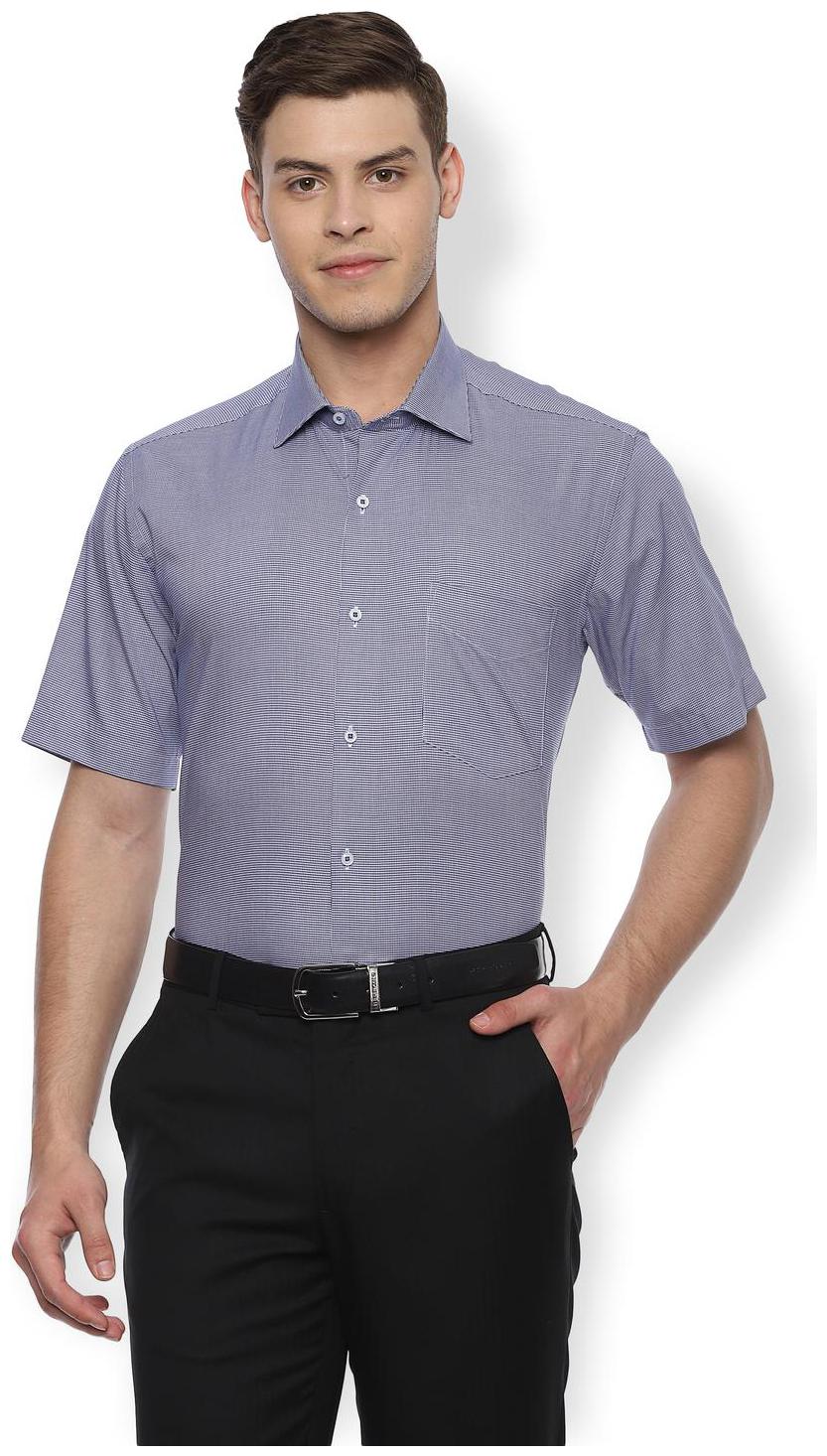 

Van Heusen Men Regular fit Formal Shirt - Blue