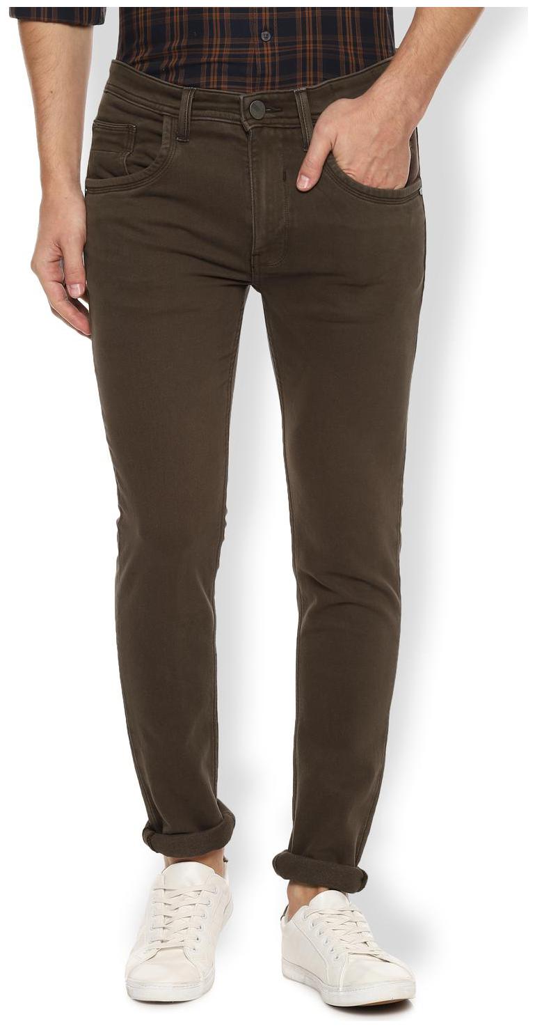 

Van Heusen Men Brown Skinny Fit Jeans