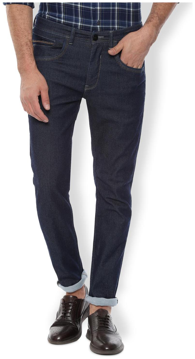 

Van Heusen Men Navy Blue Skinny Fit Jeans