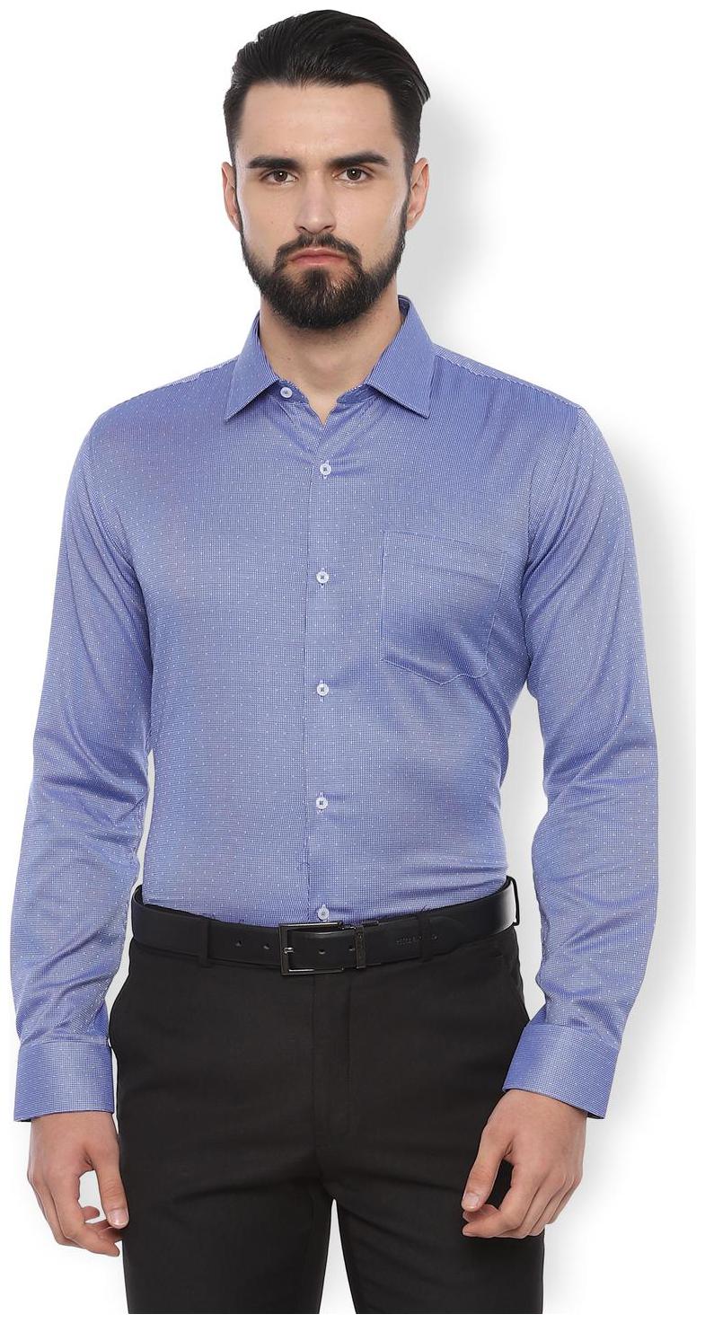

Van Heusen Men Slim fit Formal Shirt - Blue