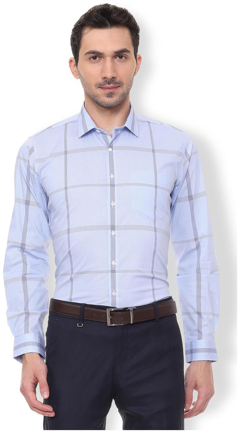 

Van Heusen Men Slim fit Formal Shirt - Blue