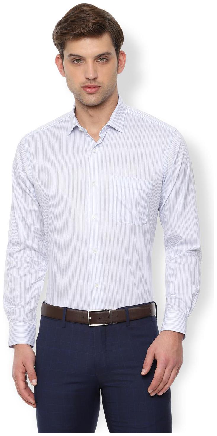 

Van Heusen Men Regular fit Formal Shirt - Blue