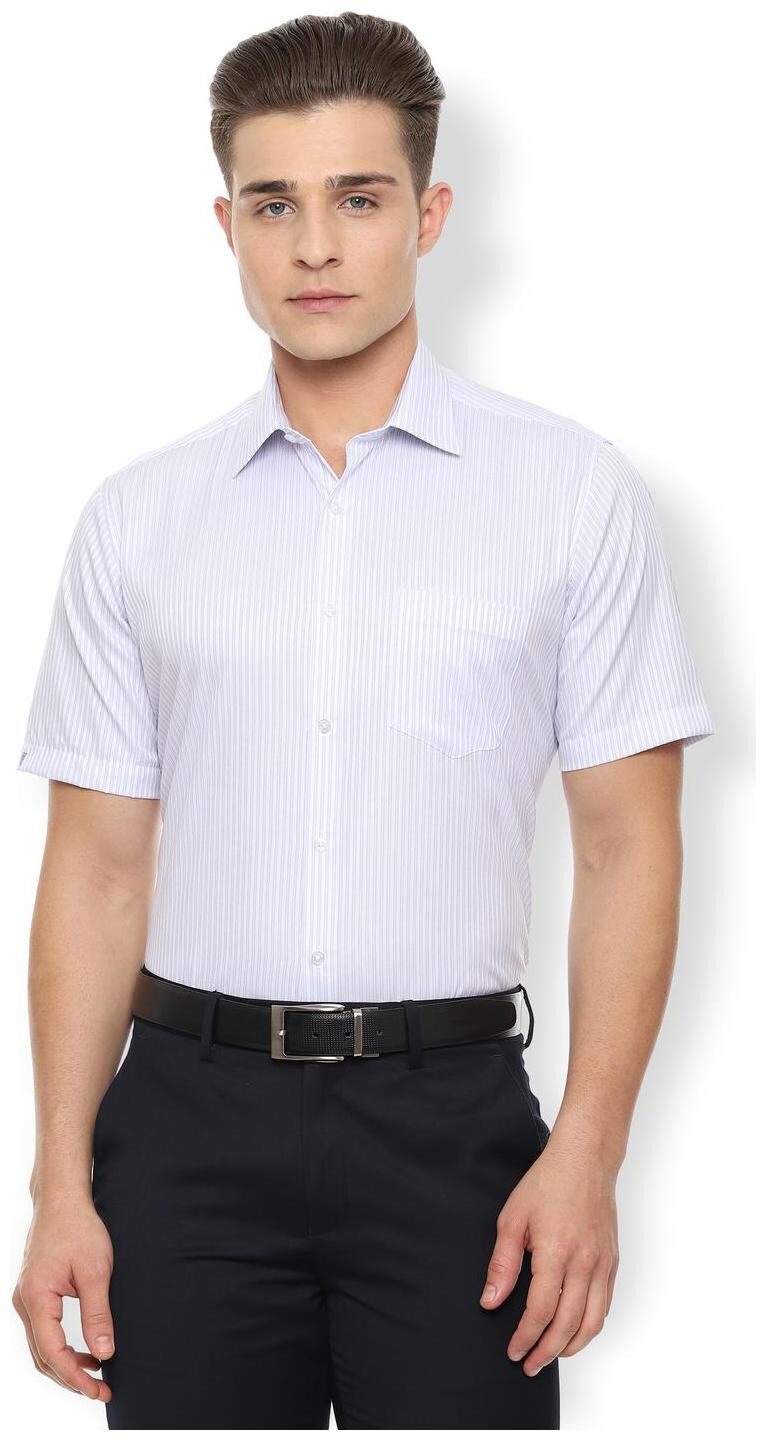 

Van Heusen Men Regular fit Formal Shirt - Blue