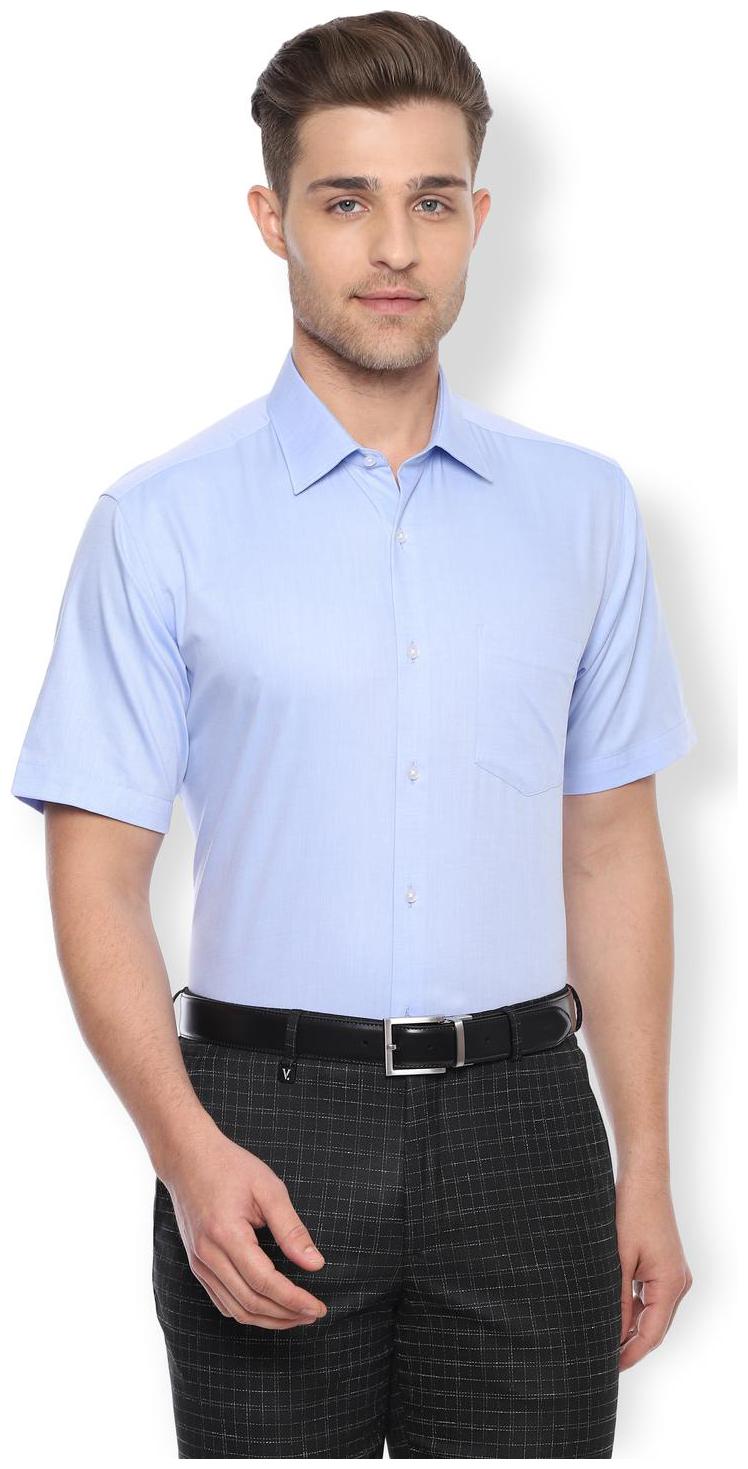 

Van Heusen Men Regular fit Formal Shirt - Blue