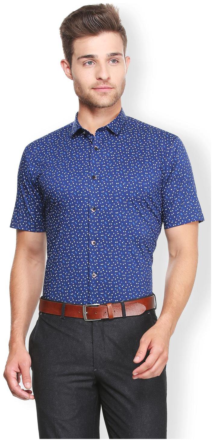 

Van Heusen Men Slim fit Formal Shirt - Blue
