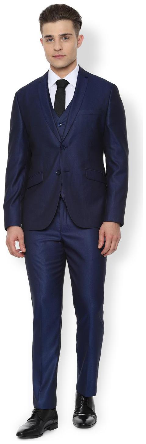 

Van Heusen Blue Three Piece Suit