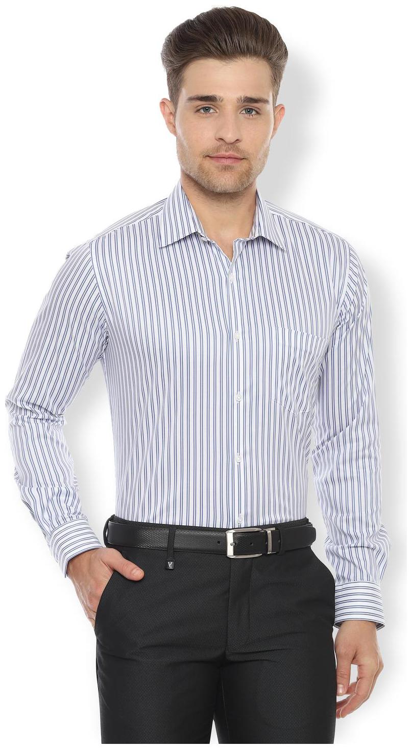 

Van Heusen Men Slim fit Formal Shirt - Blue