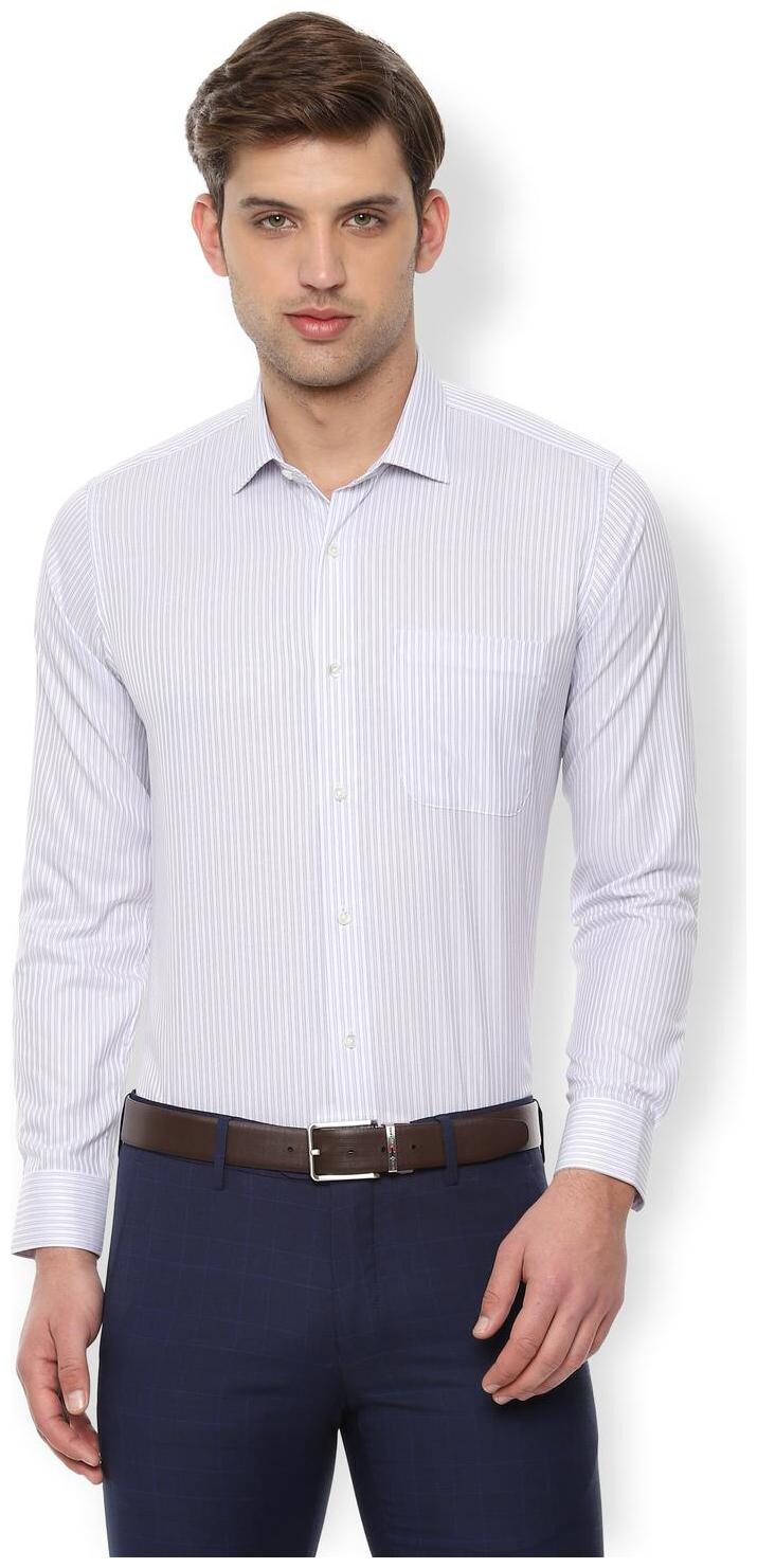 

Van Heusen Men Slim fit Formal Shirt - Blue