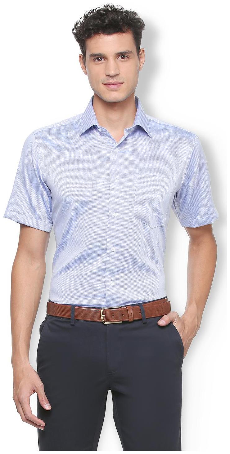 

Van Heusen Men Slim fit Formal Shirt - Blue
