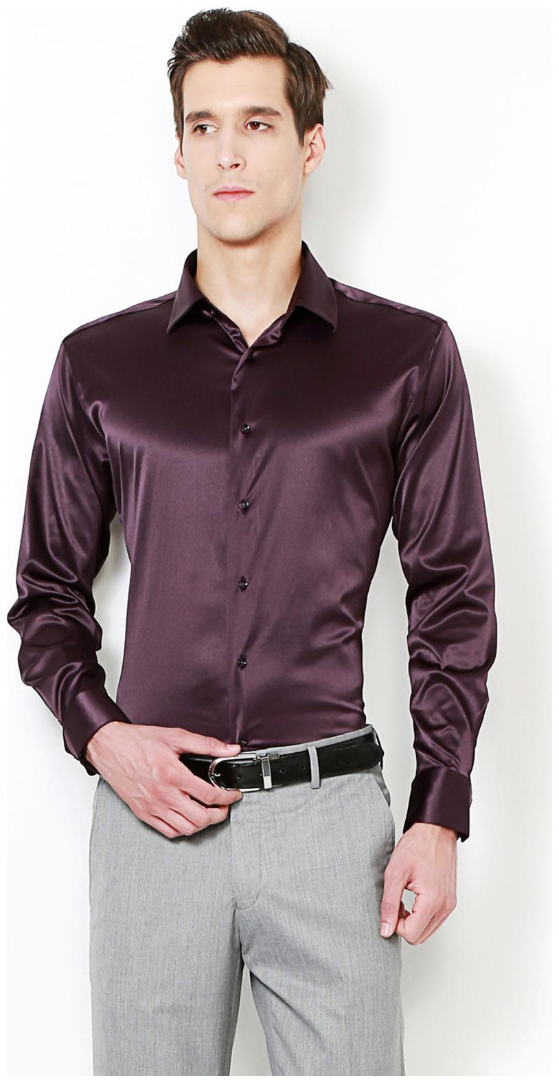 

Van Heusen Men Slim fit Formal Shirt - Purple