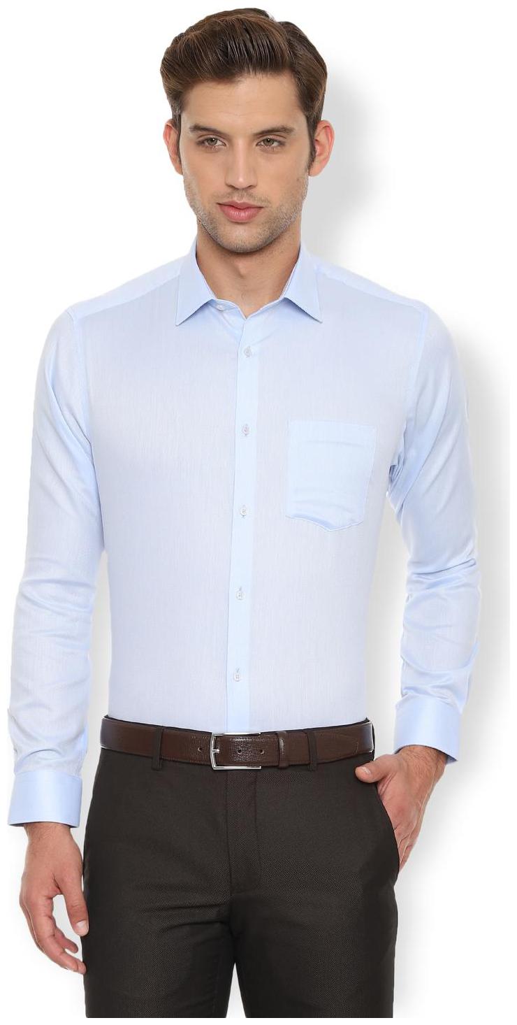 

Van Heusen Men Regular fit Formal Shirt - Blue