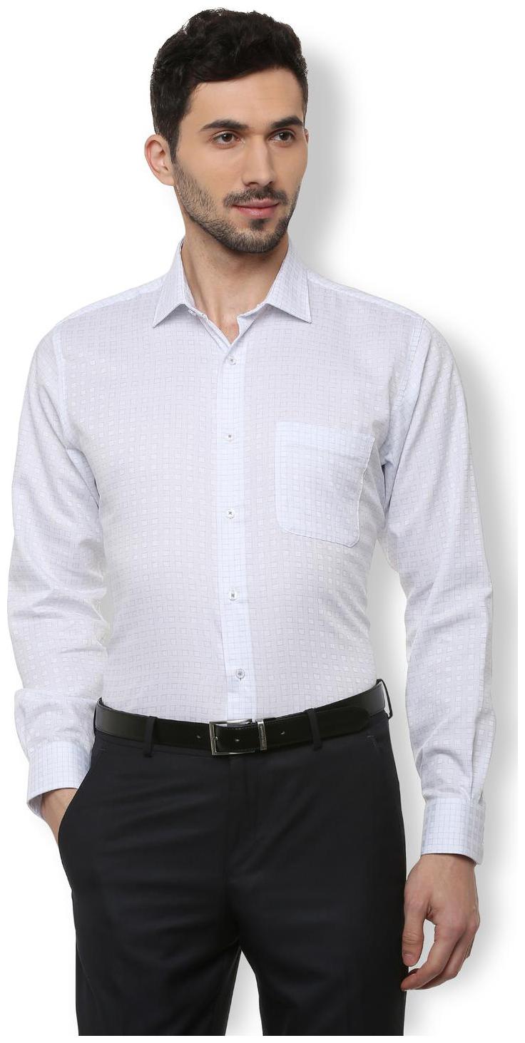 

Van Heusen Men Regular fit Formal Shirt - Blue