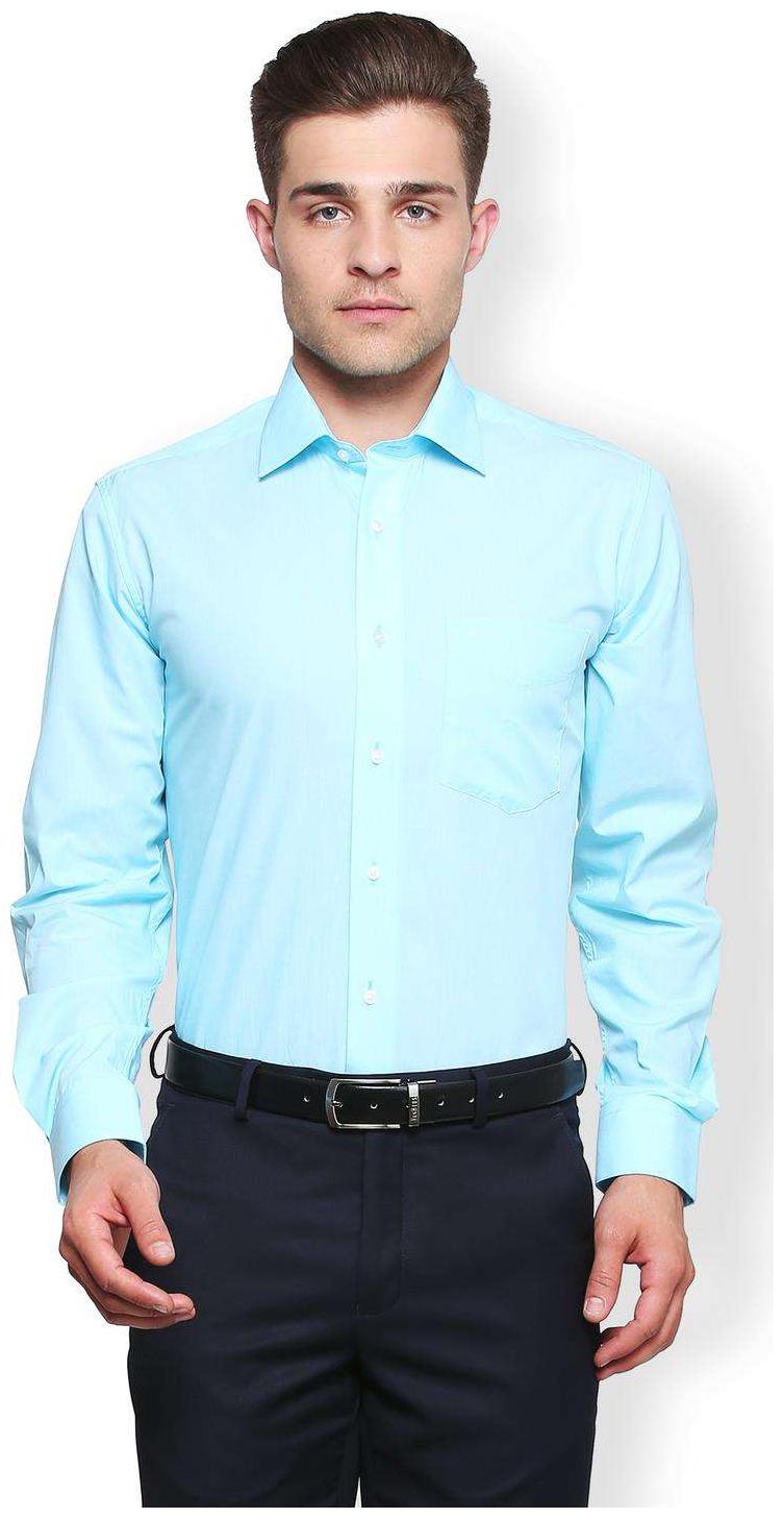 

Van Heusen Men Regular fit Formal Shirt - Blue